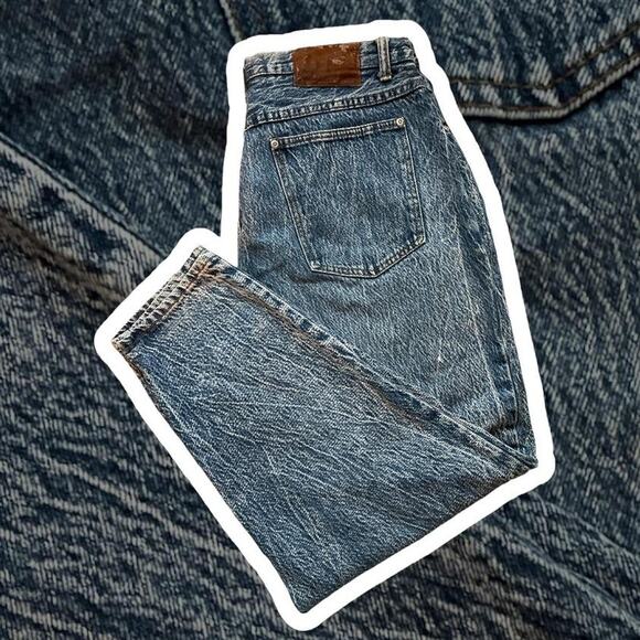 LA Blues Acid Wash Vintage High Waisted Skinny Jeans Size 20 - Picture 2 of 4